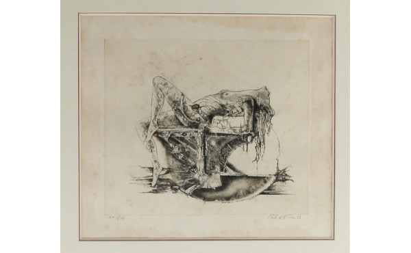 Carmelo de la PINTA (1950) "Allégorie fé