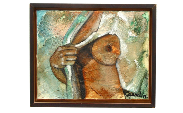 Claudine ANCELIN (1952) "Buste féminin",