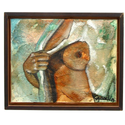 Claudine ANCELIN (1952) "Buste féminin",