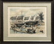 Jean-Pierre LAURENT (1920) "Petit port",