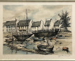 Jean-Pierre LAURENT (1920) "Petit port",