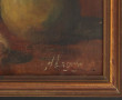 Ecole Xxème "Nature morte aux pommes", h