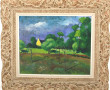 JANLOUP (Xxème) "Paysage de campagne", h