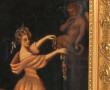 Ecole fin XIXème "Jeune fille à l'angelo