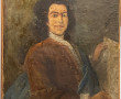 Ecole Française "Portrait d'artiste", hu