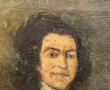Ecole Française "Portrait d'artiste", hu