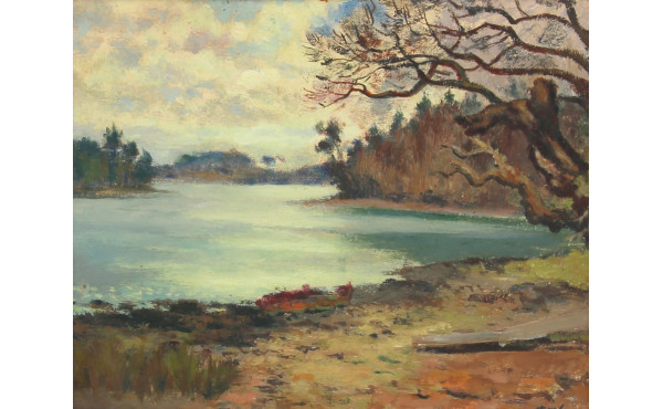 Jean CAVENG (1905-1993) "Paysage de l'Od
