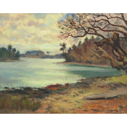 Jean CAVENG (1905-1993) "Paysage de l'Od