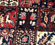 Grand tapis BAKTIAR en points noués déco