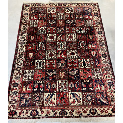 Grand tapis BAKTIAR en points noués déco