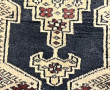 Petit tapis pakistanais en laine à domin