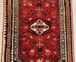 Tapis GACHGAI en laine points noués à do