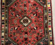 Tapis GACHGAI en laine points noués à fo