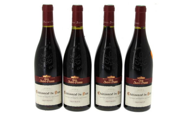 4 B CHATEAUNEUF DU PAPE Préférence 2004