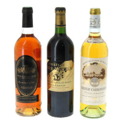 Lot de 3 bouteilles: - 1 B Ch LATOUR MA