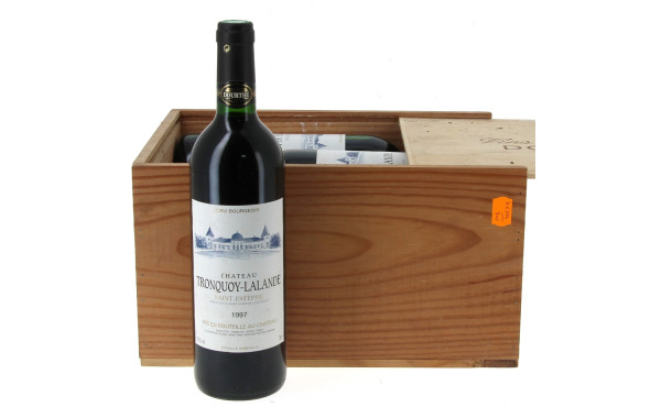 6 B Ch Tronquoy-Lalande 1997 cru bourgeo