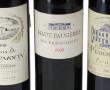Lot de 3 bouteilles de BORDEAUX: - 1 B 