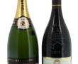 Lot de 2 magnums: - 1 Mg CHAMPAGNE extr