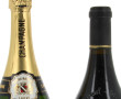 Lot de 2 magnums: - 1 Mg CHAMPAGNE extr