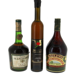 Lot de 3 bouteilles: 1 B BAILEYS IRISH C