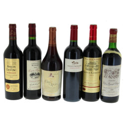 Lot de 6 bouteilles: 1 B ARBOIS rouge 20