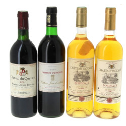 Lot de 4 bouteilles: - 1 B 1ères COTES 