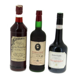 Lot de 3 bouteilles: - 1 B PORTO CALEM 