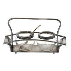 Petite cuillère en argent poinçon minerv