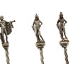 5 petites cuillères en argent, poinçon c