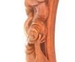 INDOCHINE - Cadre ovale en bois exotique