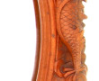 INDOCHINE - Cadre ovale en bois exotique