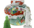 CHINE fin Xxème - Pot couvert en porcela