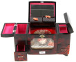 Coffret à bijoux en laque à décor de pay