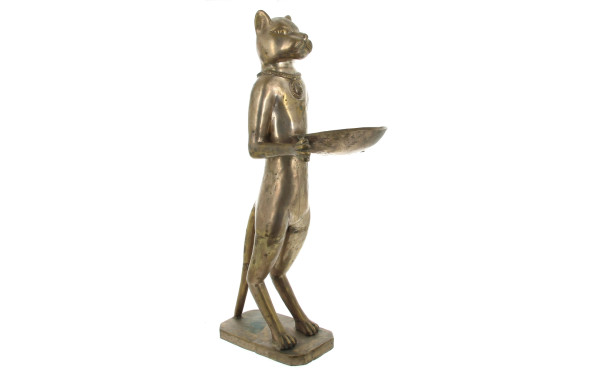 INDONESIE - Grand sujet en métal figuran