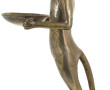INDONESIE - Grand sujet en métal figuran