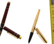SHEAFFER - Stylo plume or 14 cts, métal 