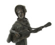 François GEORGE (XIXè-Xxè) "Musicienne",