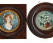 "Portrait de femme au chapeau", miniatur