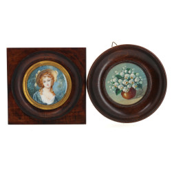 "Portrait de femme au chapeau", miniatur