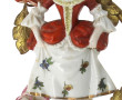 Flambeau en porcelaine, bronze, métal do