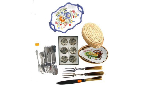 6 couverts à poisson en inox Jean Couzon