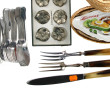6 couverts à poisson en inox Jean Couzon