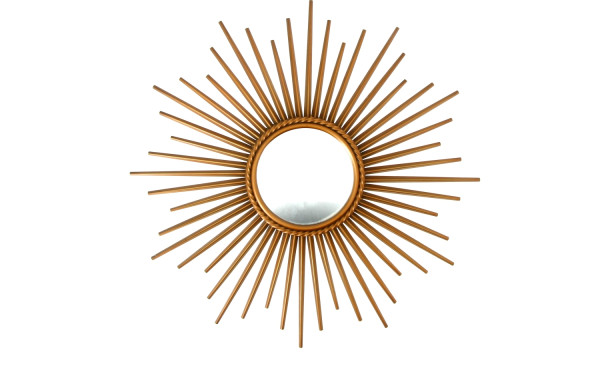 CHATY à VALLAURIS - Miroir soleil en lai