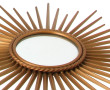 CHATY à VALLAURIS - Miroir soleil en lai