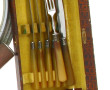 Paire de candélabres en laiton, 2 bras d