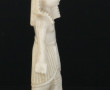 PHARAON égyptien, sujet en ivoire d'hipp