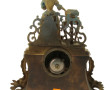 Pendule de style Romantique, en bronze e