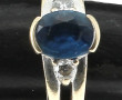 Bague jonc en or 18 carats, poinçon tête