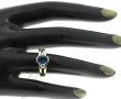 Bague jonc en or 18 carats, poinçon tête