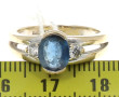 Bague jonc en or 18 carats, poinçon tête
